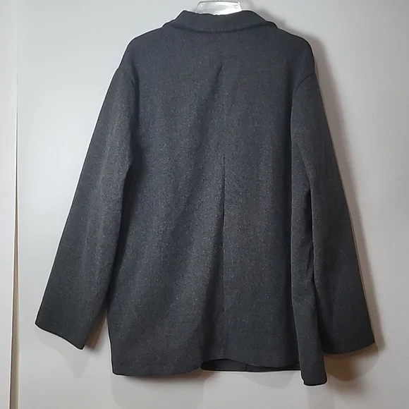 Emery🌹Rose Gray Full Zip-up Jacket 4XL - Picture 6 of 10